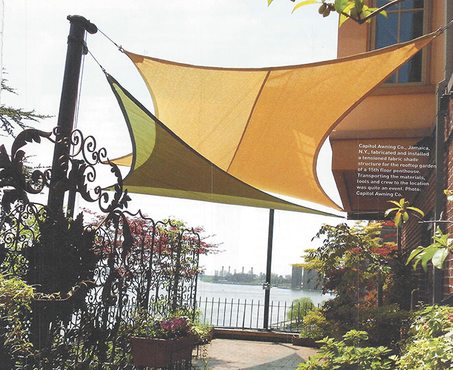 Awning from California Canvas